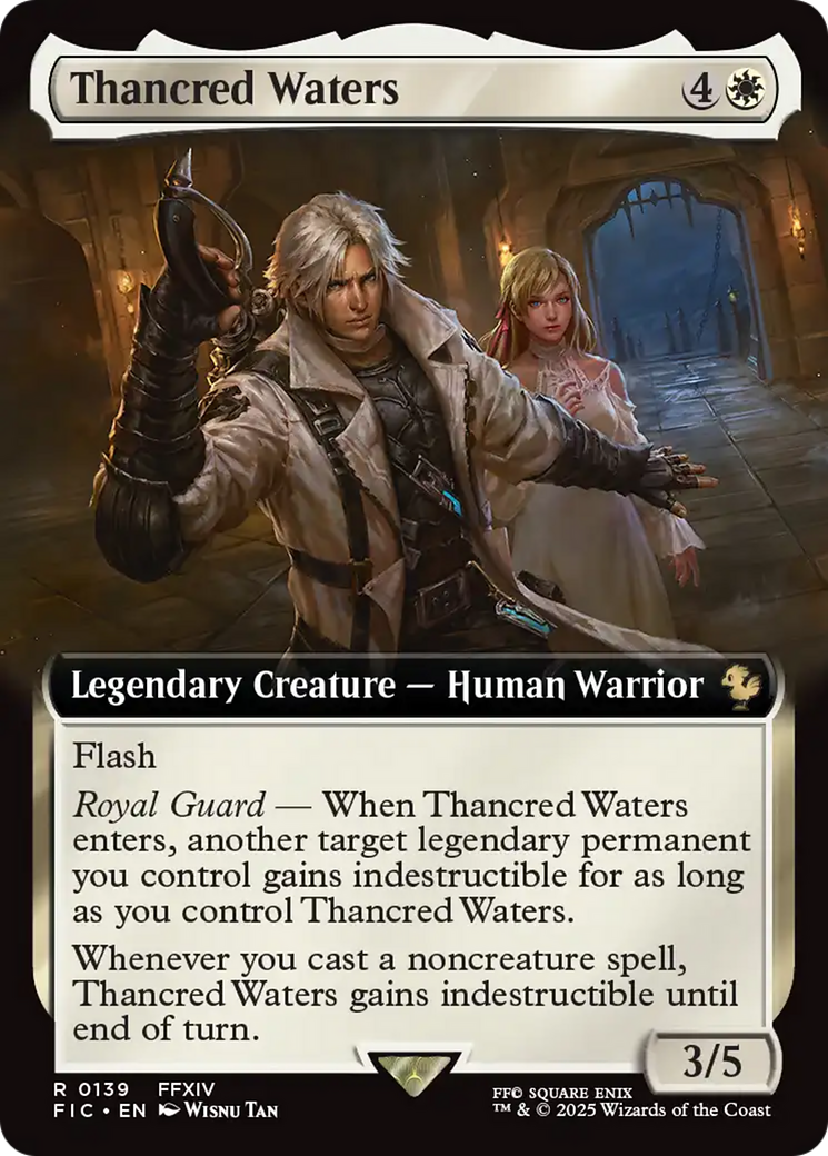 Thancred Waters (Extended Art) [FINAL FANTASY Commander] | Black Swamp Games