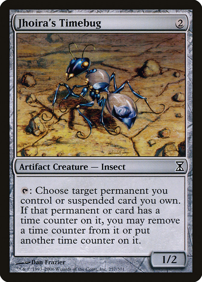 Jhoira's Timebug [Time Spiral] | Black Swamp Games