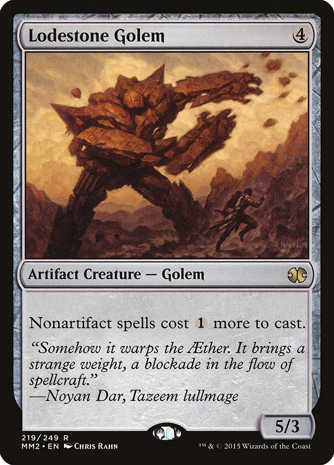 Lodestone Golem [Modern Masters 2015] | Black Swamp Games