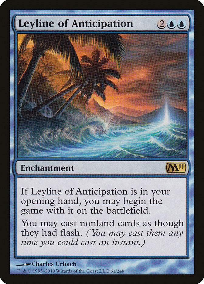 Leyline of Anticipation [Magic 2011] | Black Swamp Games