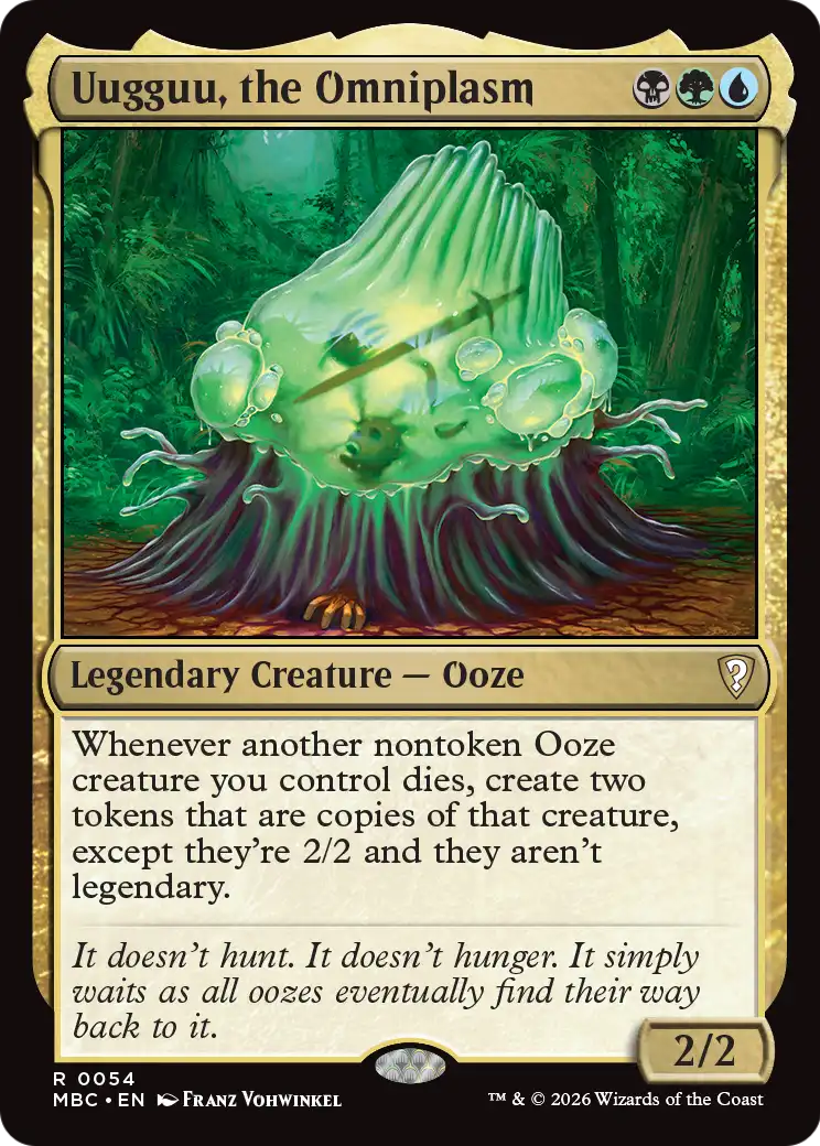 Uugguu, the Omniplasm [Mystery Booster: Commander Edition] | Black Swamp Games