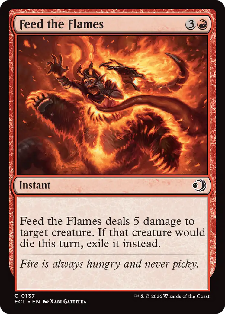 Feed the Flames [Lorwyn Eclipsed] | Black Swamp Games