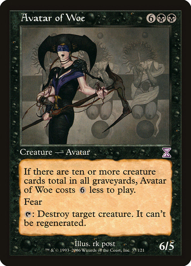 Avatar of Woe [Time Spiral Timeshifted] | Black Swamp Games