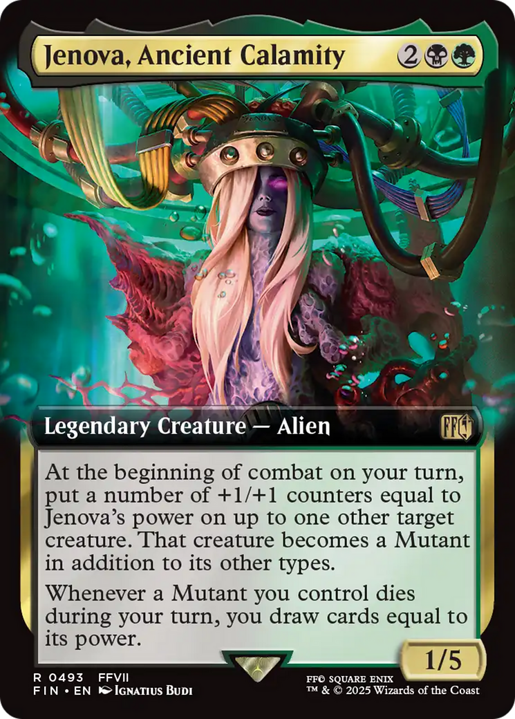 Jenova, Ancient Calamity Art Card [FINAL FANTASY Art Series] | Black Swamp Games