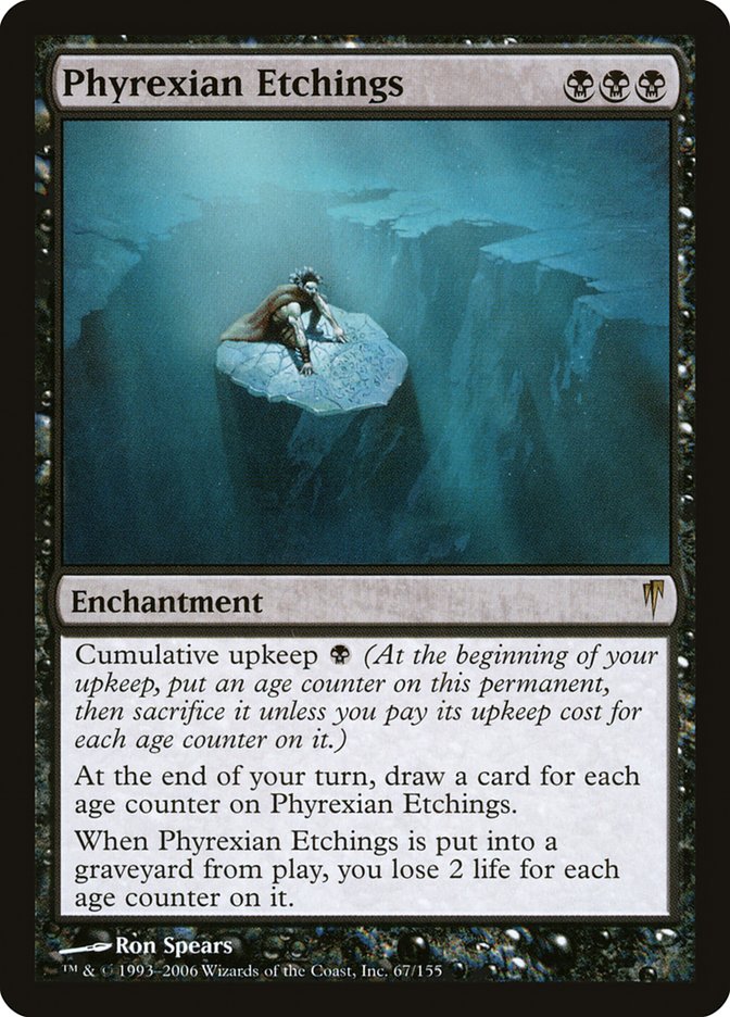 Phyrexian Etchings [Coldsnap] | Black Swamp Games