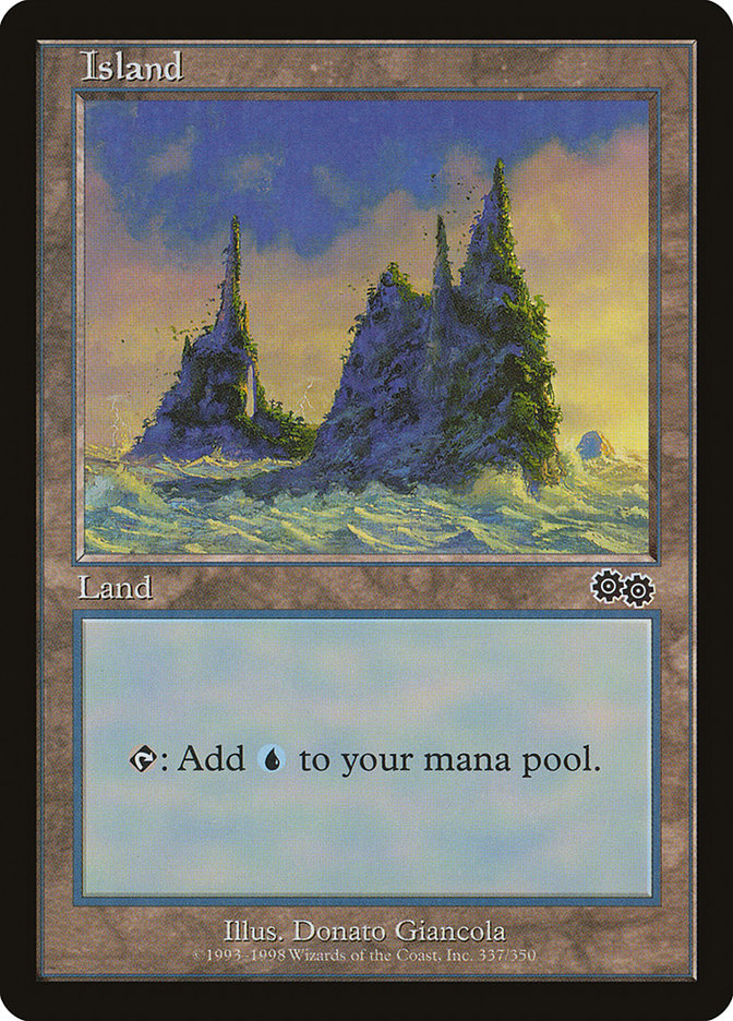 Island (337) [Urza's Saga] | Black Swamp Games