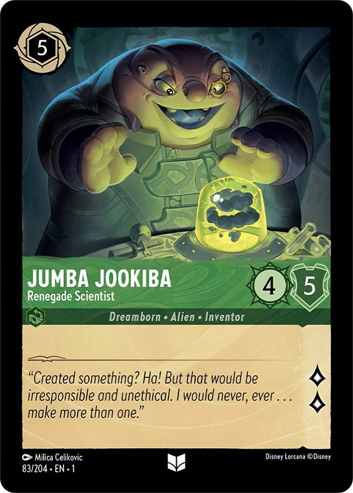 Jumba Jookiba - Renegade Scientist (83/204) [The First Chapter] | Black Swamp Games