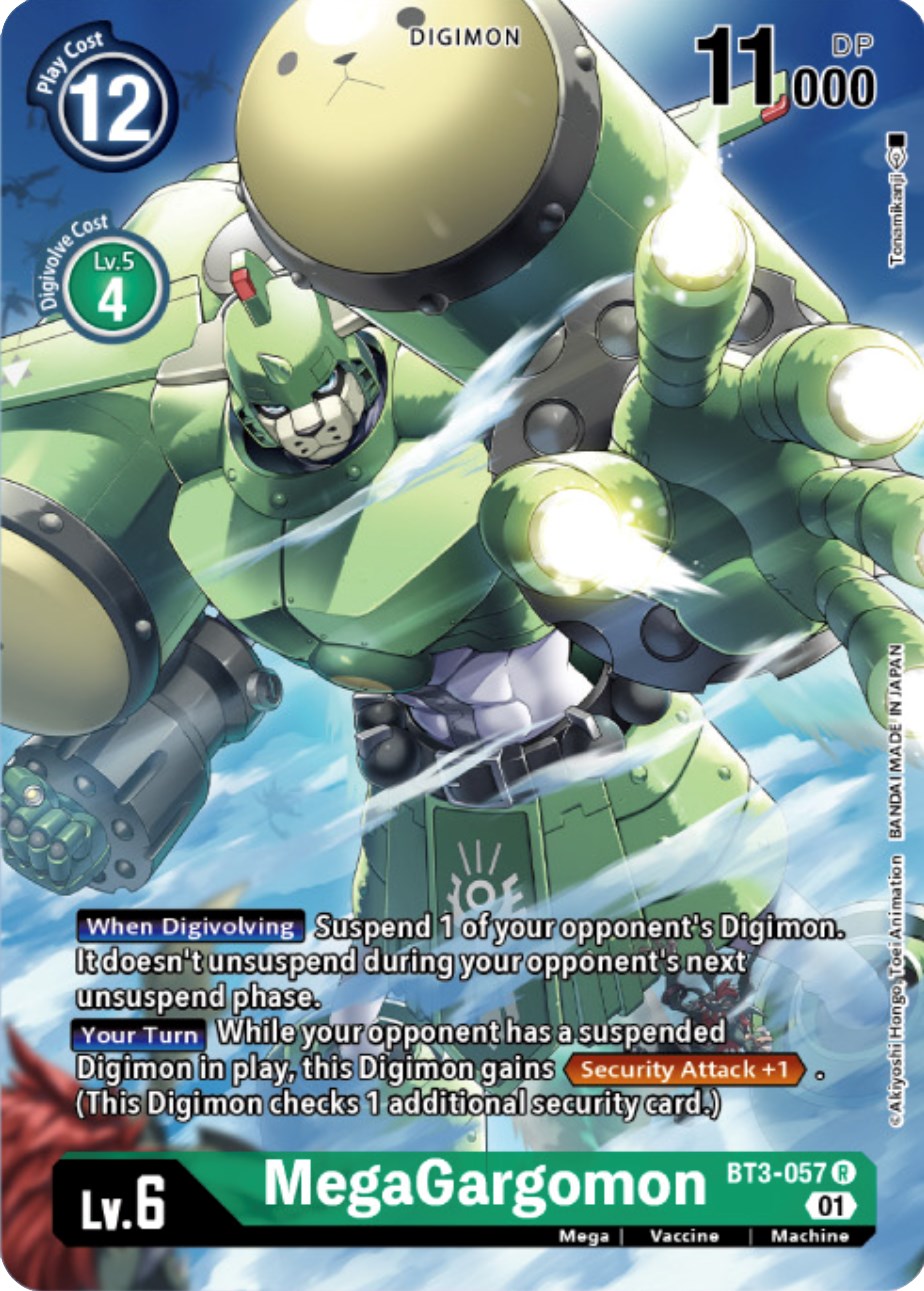 MegaGargomon [BT3-057] (Digimon Card Game Deck Box Set) [Release Special Booster Promos] | Black Swamp Games