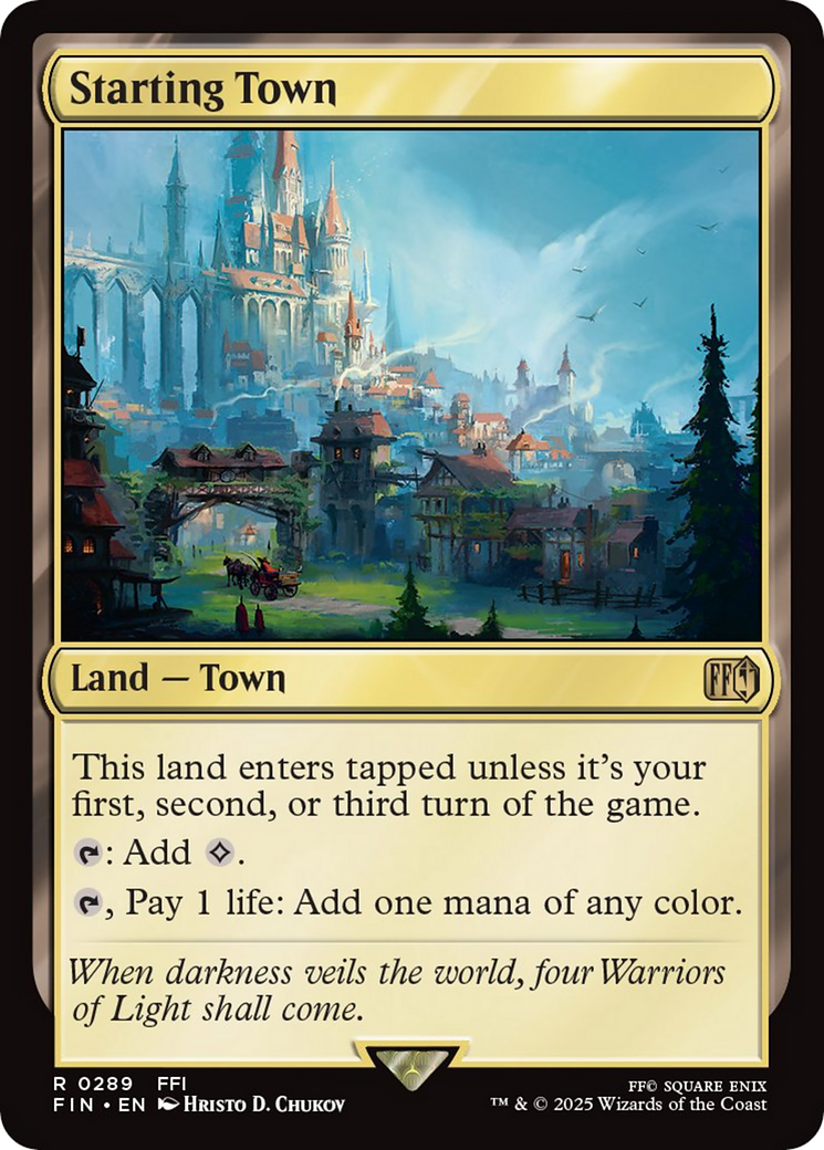Starting Town [FINAL FANTASY] | Black Swamp Games