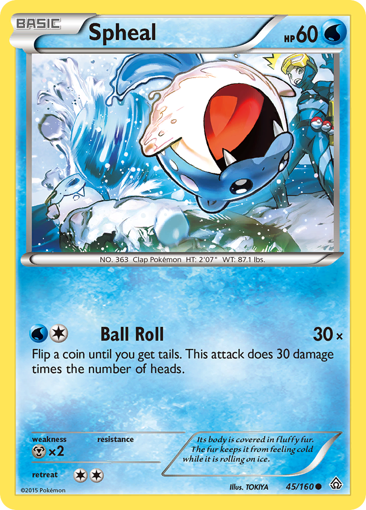 Spheal (45/160) [XY: Primal Clash] | Black Swamp Games
