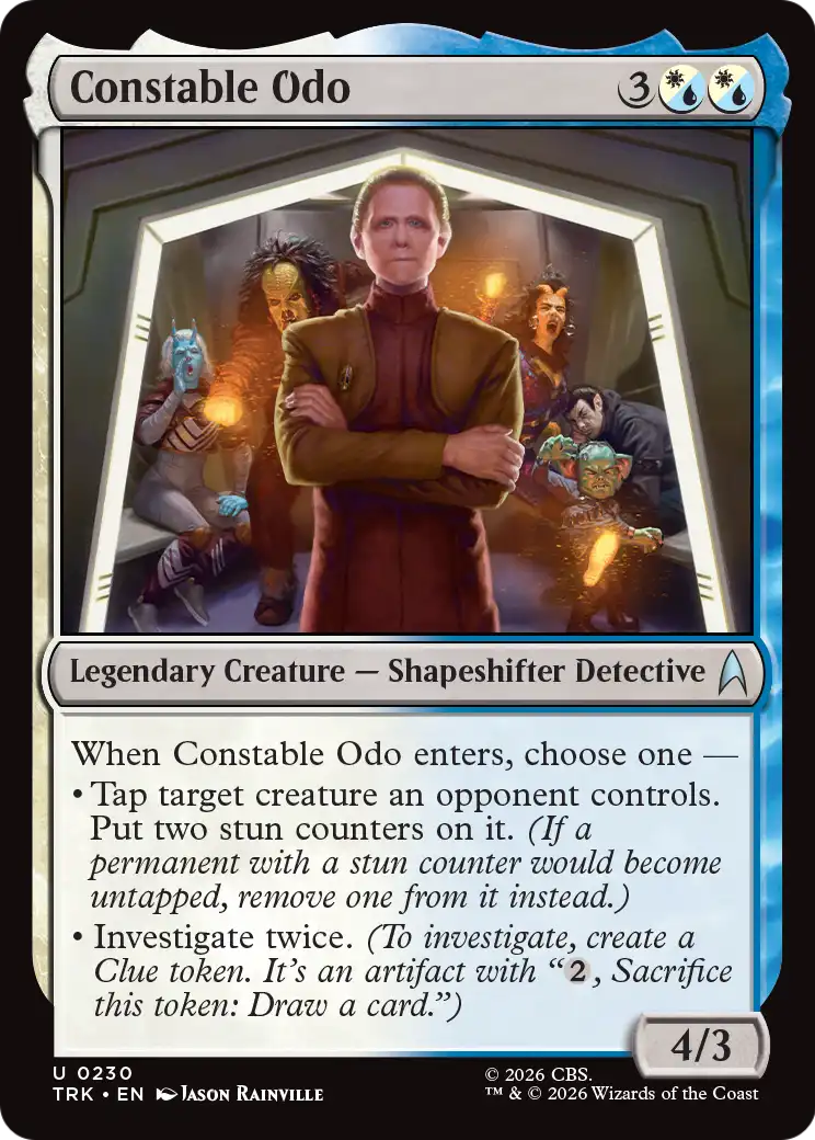 Constable Odo [Star Trek] | Black Swamp Games
