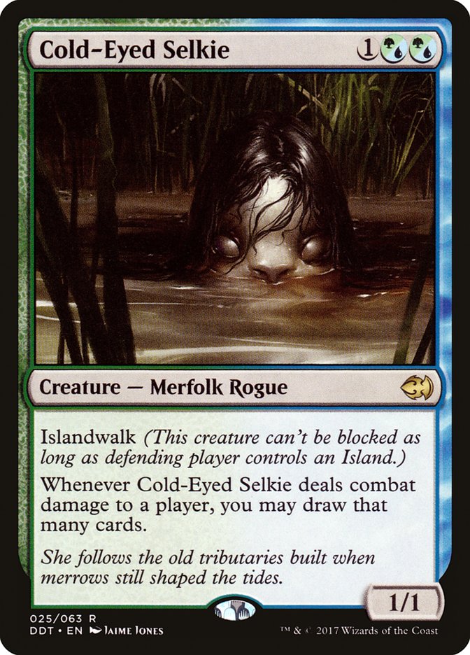 Cold-Eyed Selkie [Duel Decks: Merfolk vs. Goblins] | Black Swamp Games