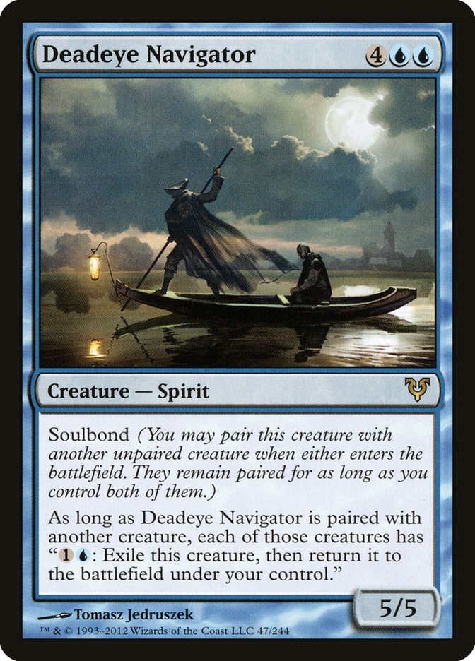 Deadeye Navigator [Avacyn Restored] | Black Swamp Games