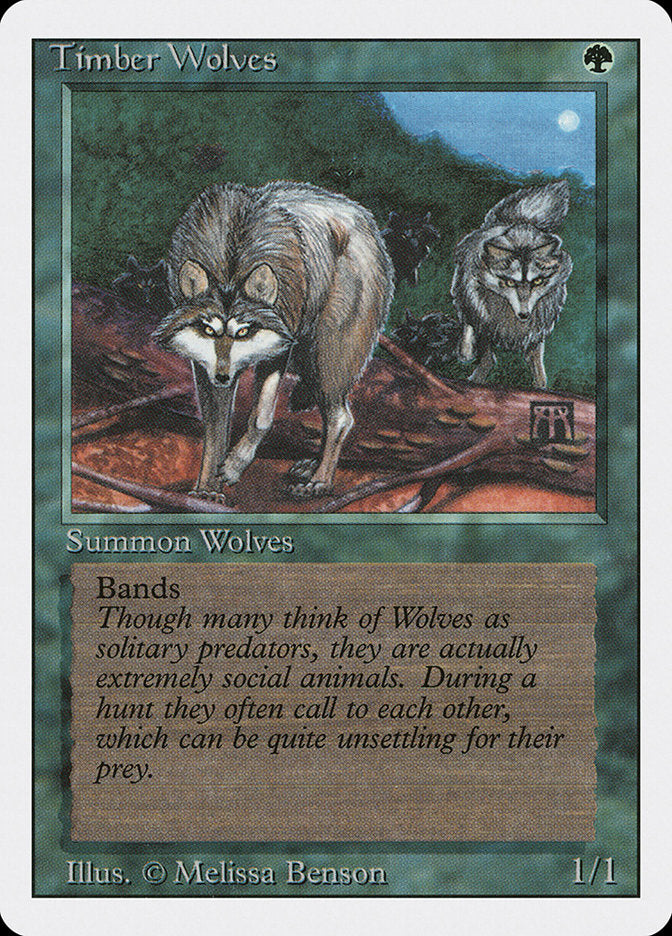 Timber Wolves [Revised Edition] | Black Swamp Games