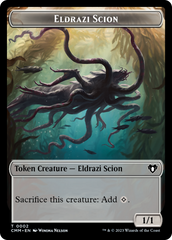 Eldrazi Scion // Drake Double-Sided Token [Commander Masters Tokens] | Black Swamp Games