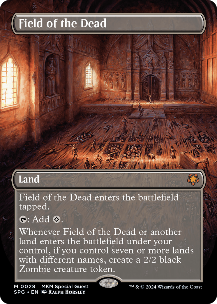 Field of the Dead (Borderless) [Murders at Karlov Manor Special Guests] | Black Swamp Games