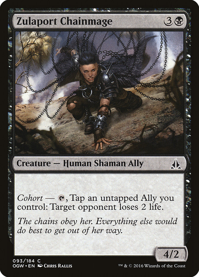 Zulaport Chainmage [Oath of the Gatewatch] | Black Swamp Games