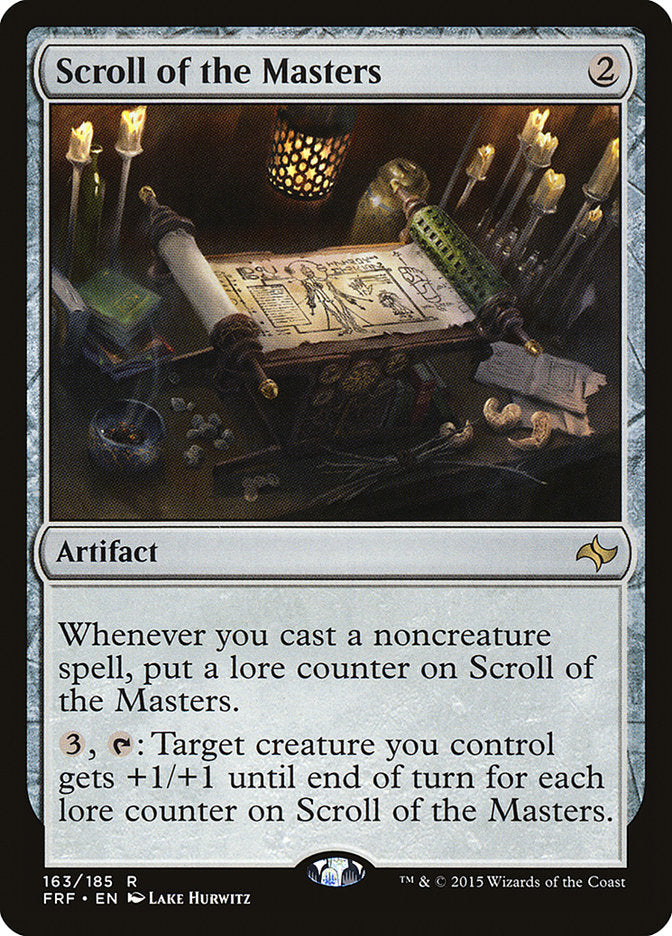 Scroll of the Masters [Fate Reforged] | Black Swamp Games