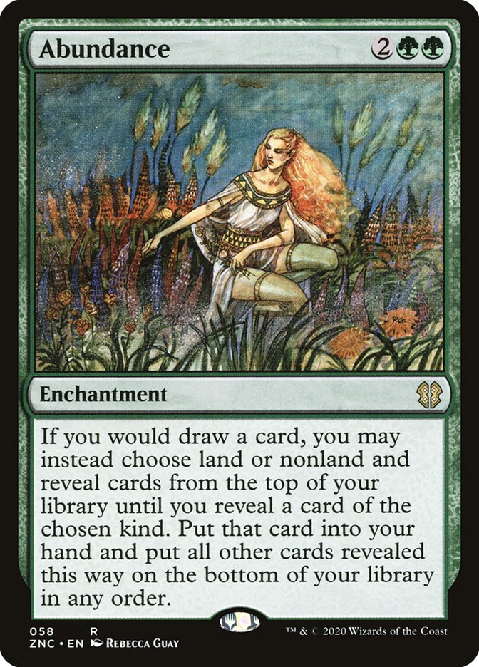 Abundance [Zendikar Rising Commander] | Black Swamp Games