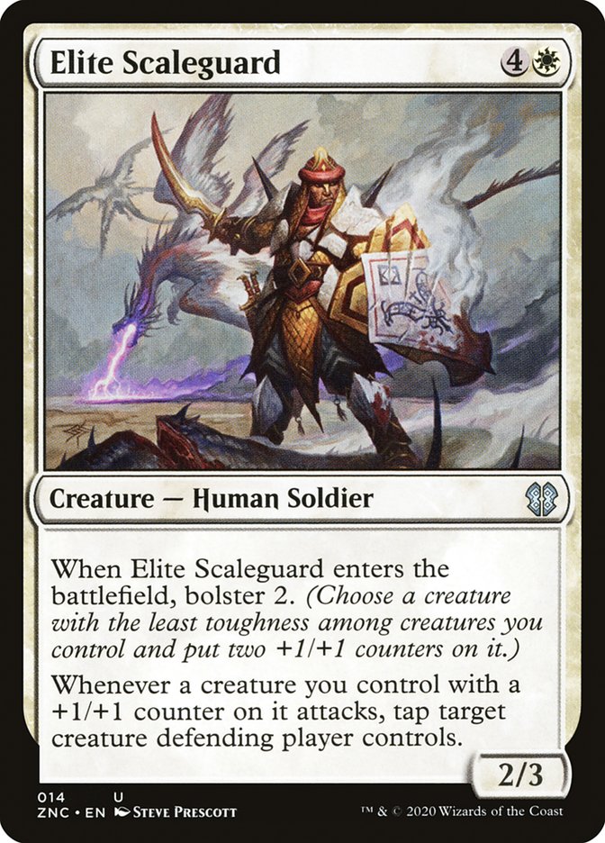 Elite Scaleguard [Zendikar Rising Commander] | Black Swamp Games