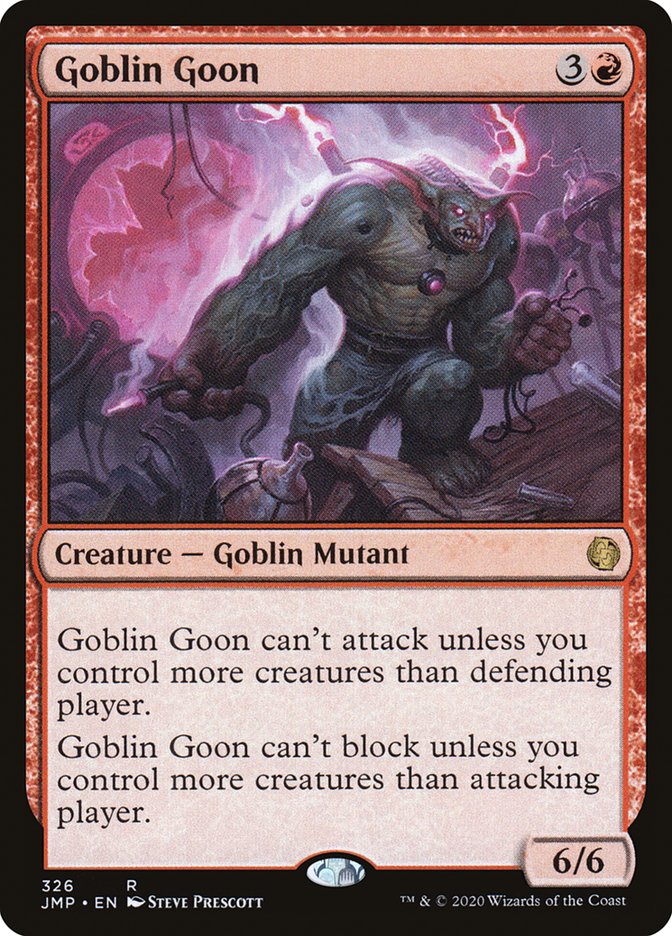 Goblin Goon [Jumpstart] | Black Swamp Games