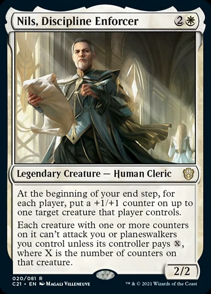 Nils, Discipline Enforcer [Commander 2021] | Black Swamp Games