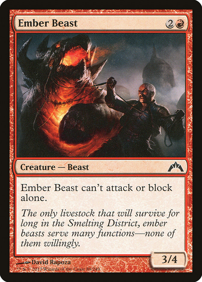 Ember Beast [Gatecrash] | Black Swamp Games