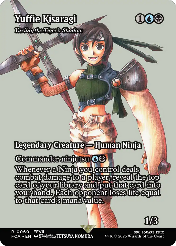 Yuffie Kisaragi - Yuriko, the Tiger's Shadow (Showcase) [FINAL FANTASY : Through the Ages] | Black Swamp Games