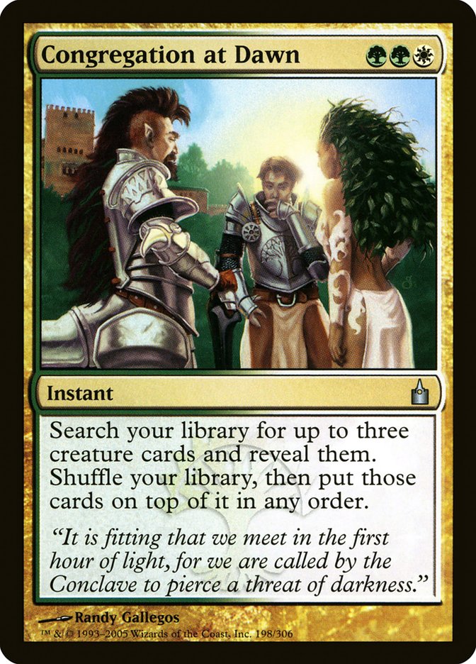 Congregation at Dawn [Ravnica: City of Guilds] | Black Swamp Games
