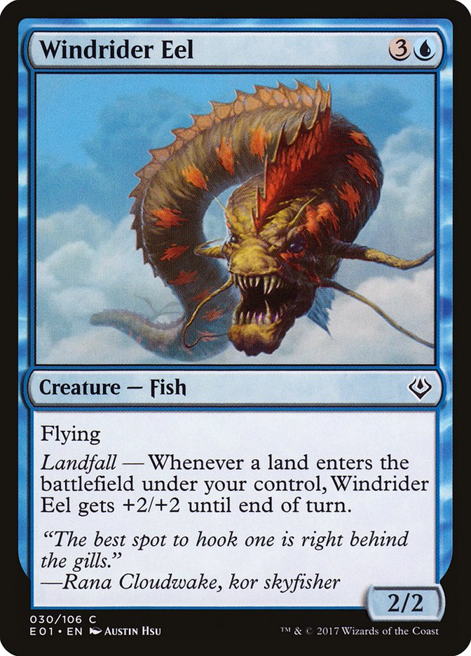 Windrider Eel [Archenemy: Nicol Bolas] | Black Swamp Games
