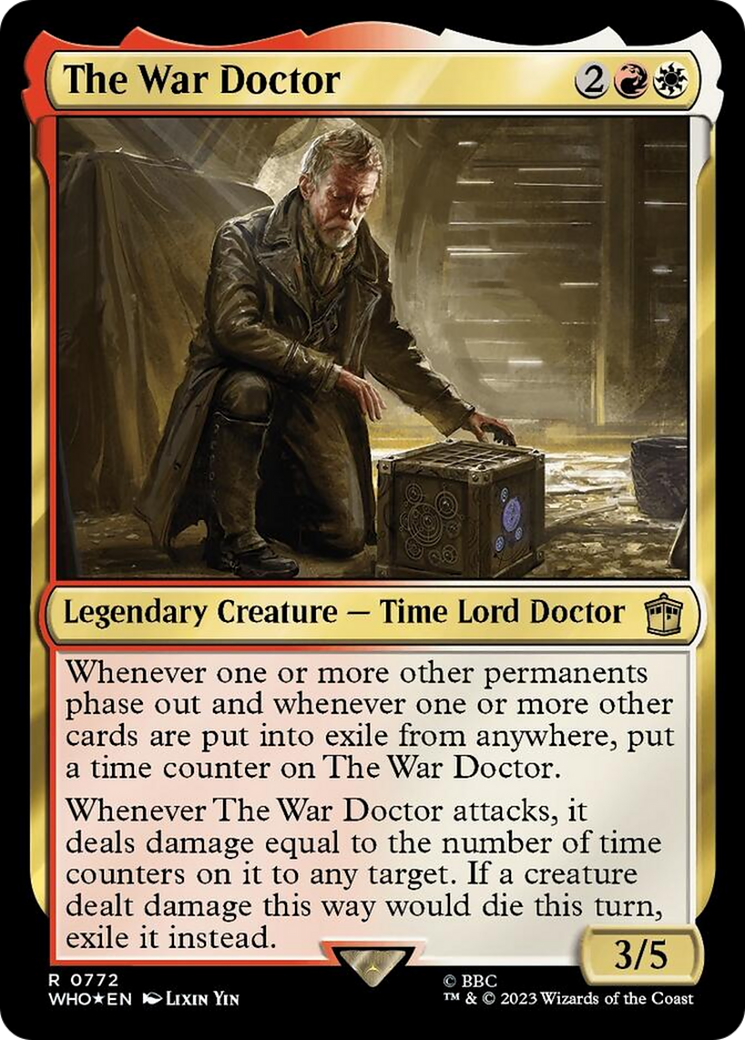 The War Doctor (Surge Foil) [Doctor Who] | Black Swamp Games