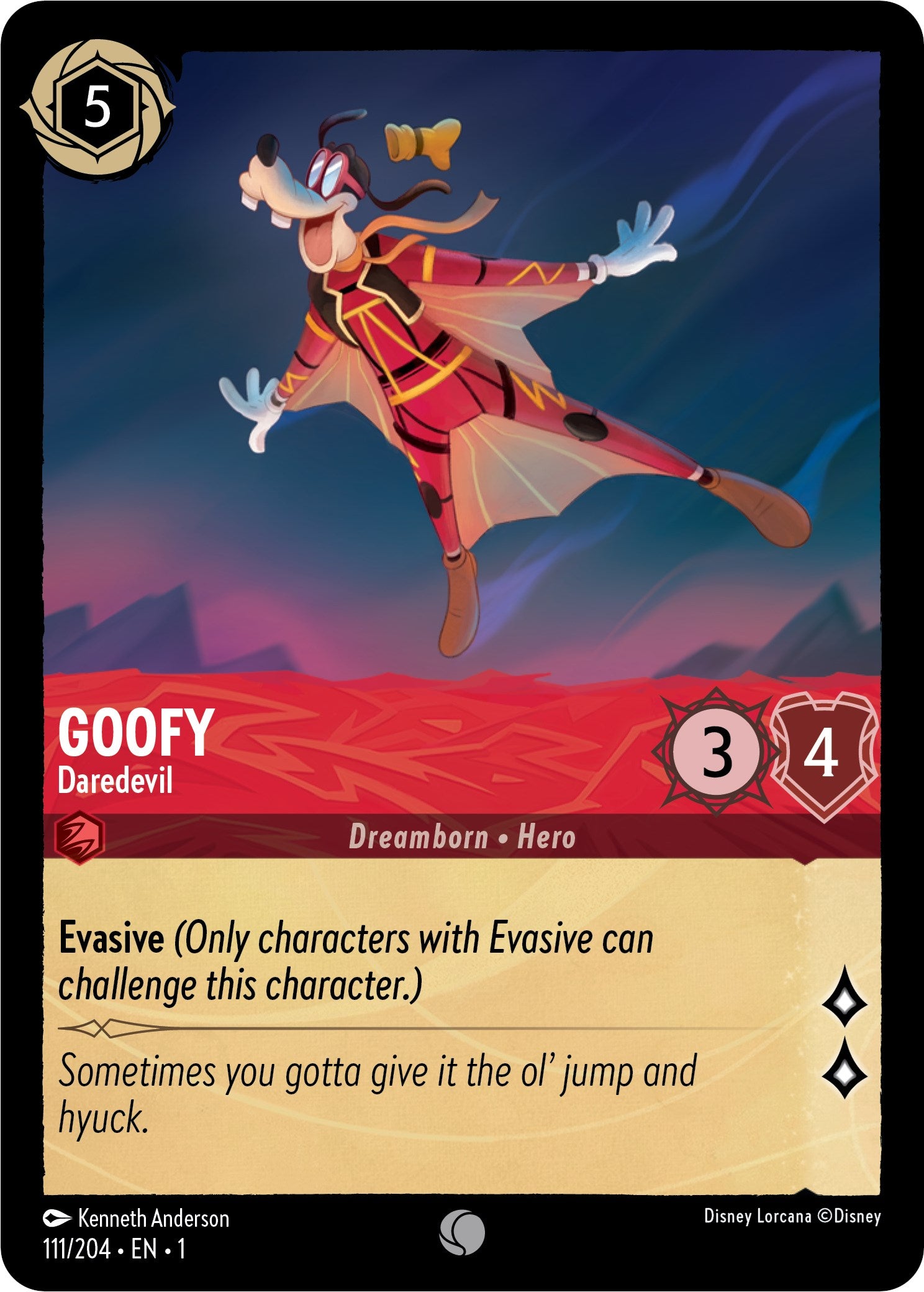 Goofy - Daredevil (111/204) [The First Chapter] | Black Swamp Games