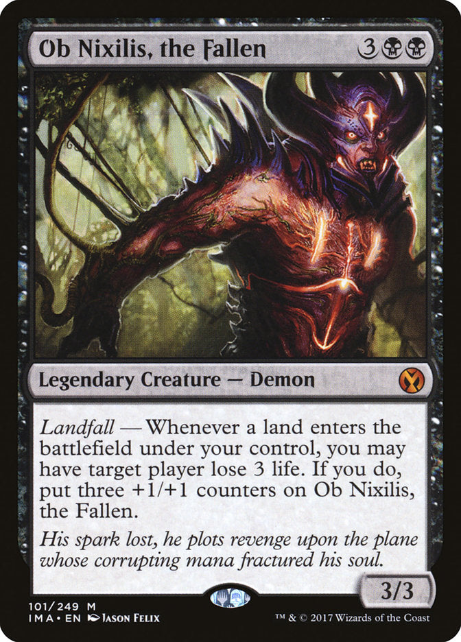 Ob Nixilis, the Fallen [Iconic Masters] | Black Swamp Games