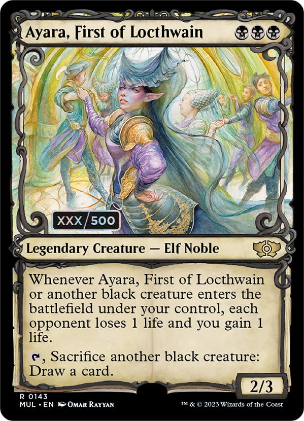 Ayara, First of Locthwain (Serialized) [Multiverse Legends] | Black Swamp Games