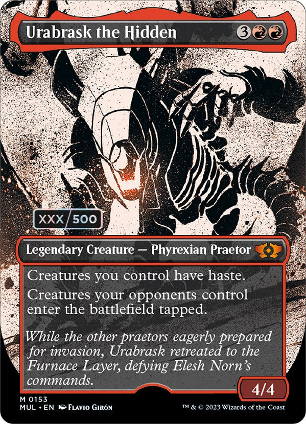 Urabrask the Hidden (Serialized) [Multiverse Legends] | Black Swamp Games