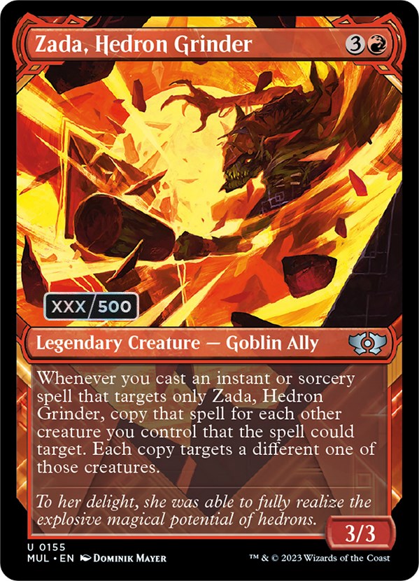 Zada, Hedron Grinder (Serialized) [Multiverse Legends] | Black Swamp Games