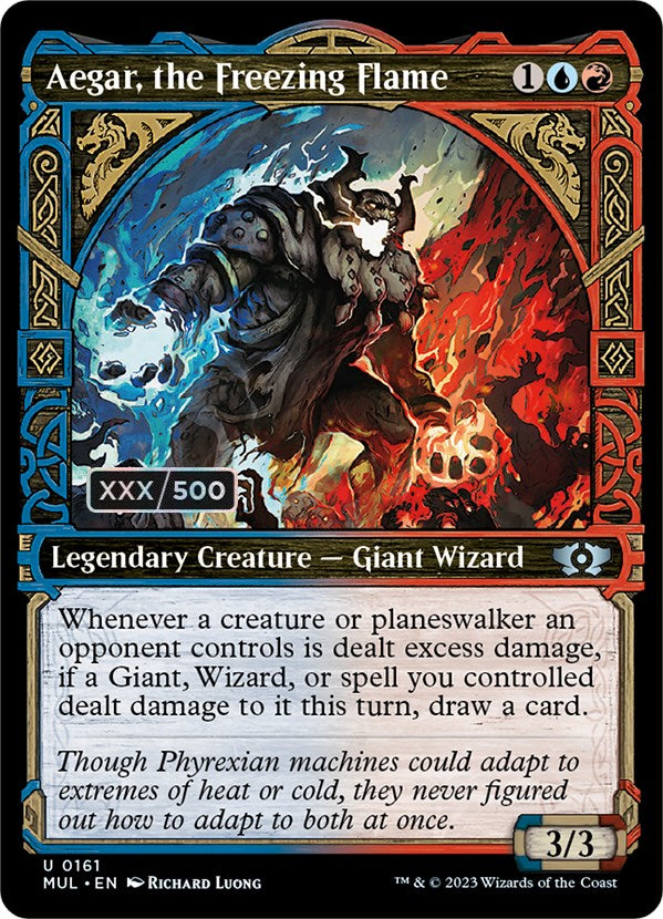 Aegar, the Freezing Flame (Serialized) [Multiverse Legends] | Black Swamp Games