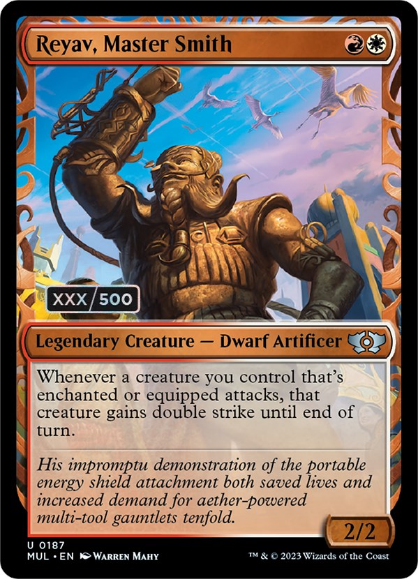 Reyav, Master Smith (Serialized) [Multiverse Legends] | Black Swamp Games