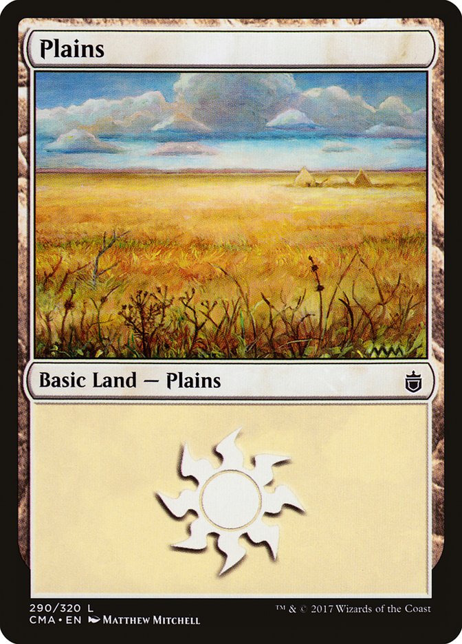 Plains (290) [Commander Anthology] | Black Swamp Games