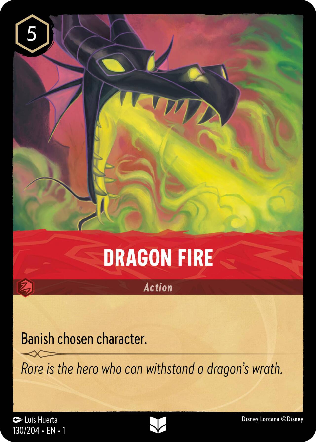 Dragon Fire (130/204) [The First Chapter] | Black Swamp Games
