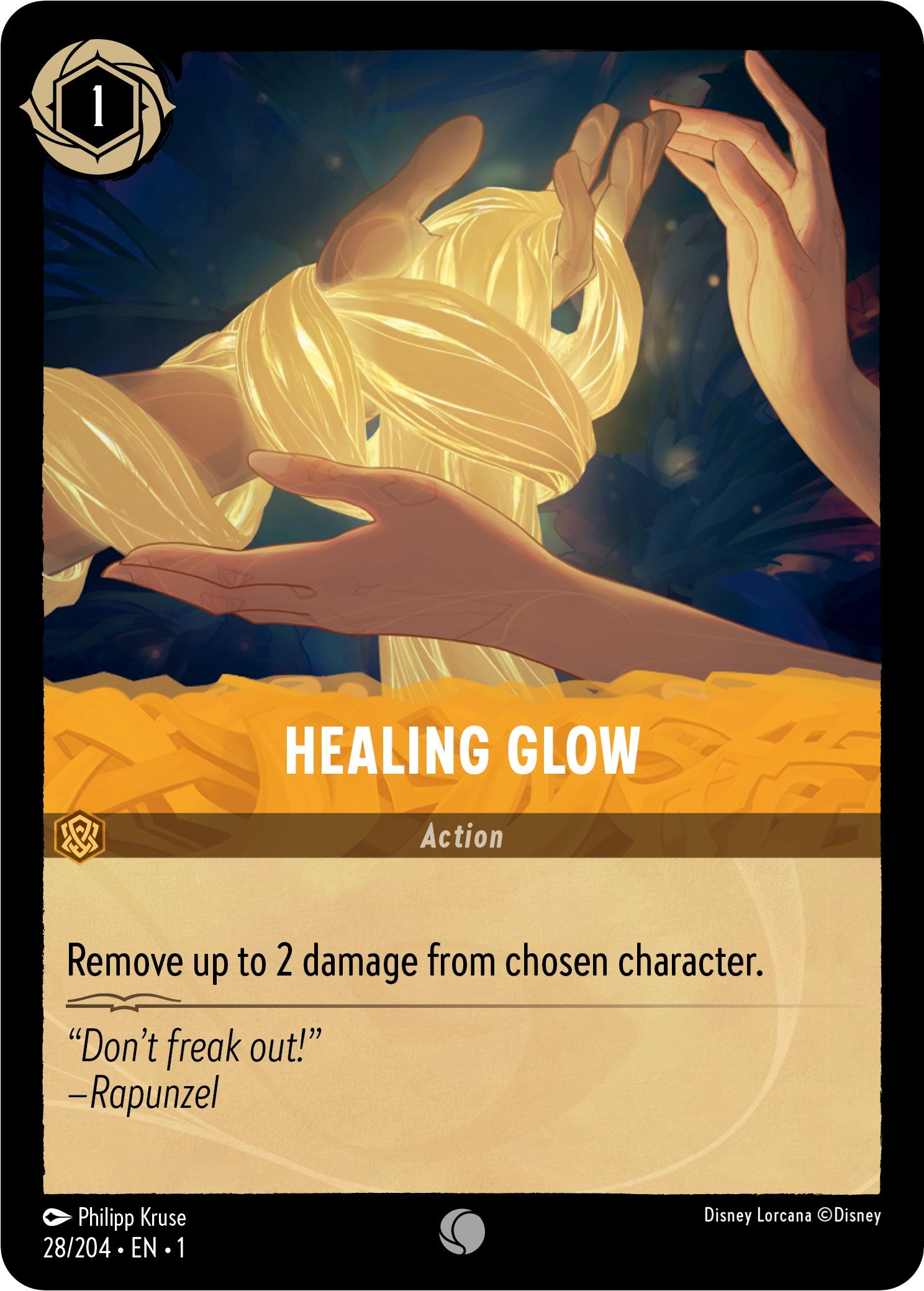 Healing Glow (28/204) [The First Chapter] | Black Swamp Games