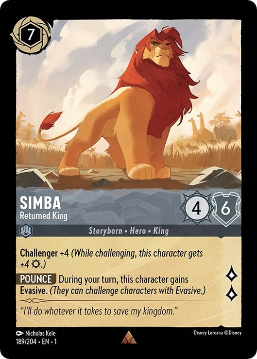 Simba - Returned King (189/204) [The First Chapter] | Black Swamp Games