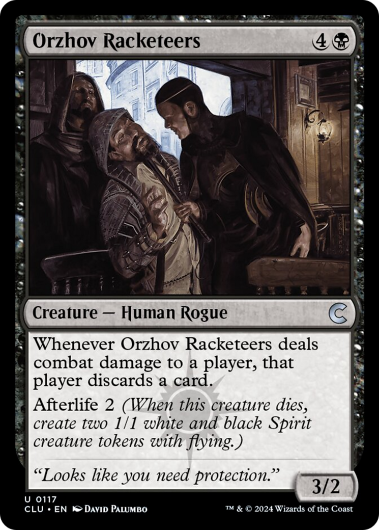 Orzhov Racketeers [Ravnica: Clue Edition] | Black Swamp Games