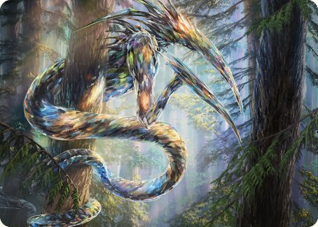 Gemhide Sliver Art Card [Commander Masters Art Series] | Black Swamp Games