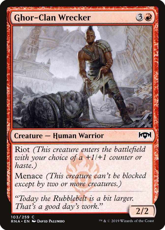 Ghor-Clan Wrecker [Ravnica Allegiance] | Black Swamp Games