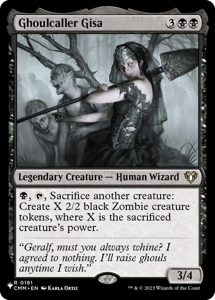 Ghoulcaller Gisa [The List] | Black Swamp Games
