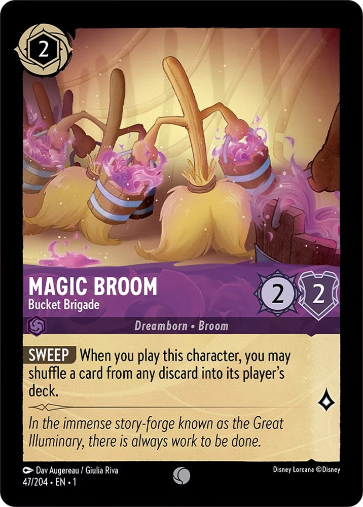 Magic Broom - Bucket Brigade (47/204) [The First Chapter] | Black Swamp Games