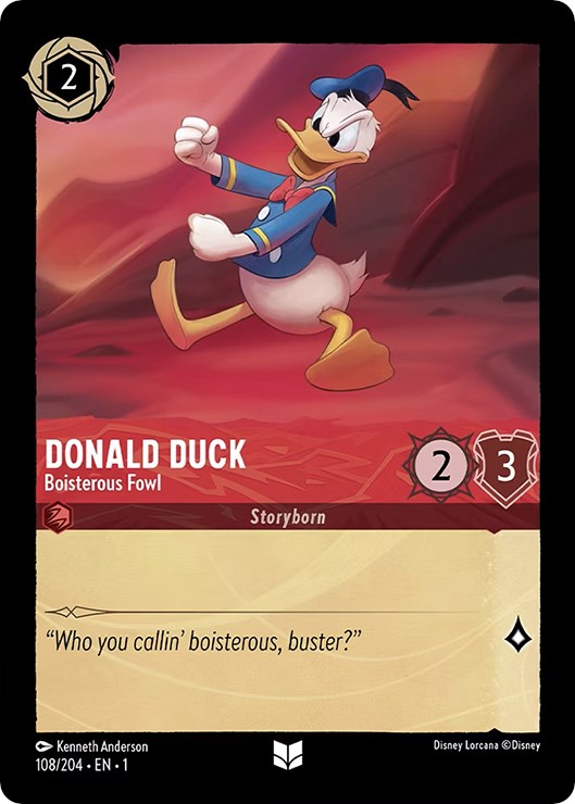 Donald Duck - Boisterous Fowl (108/204) [The First Chapter] | Black Swamp Games