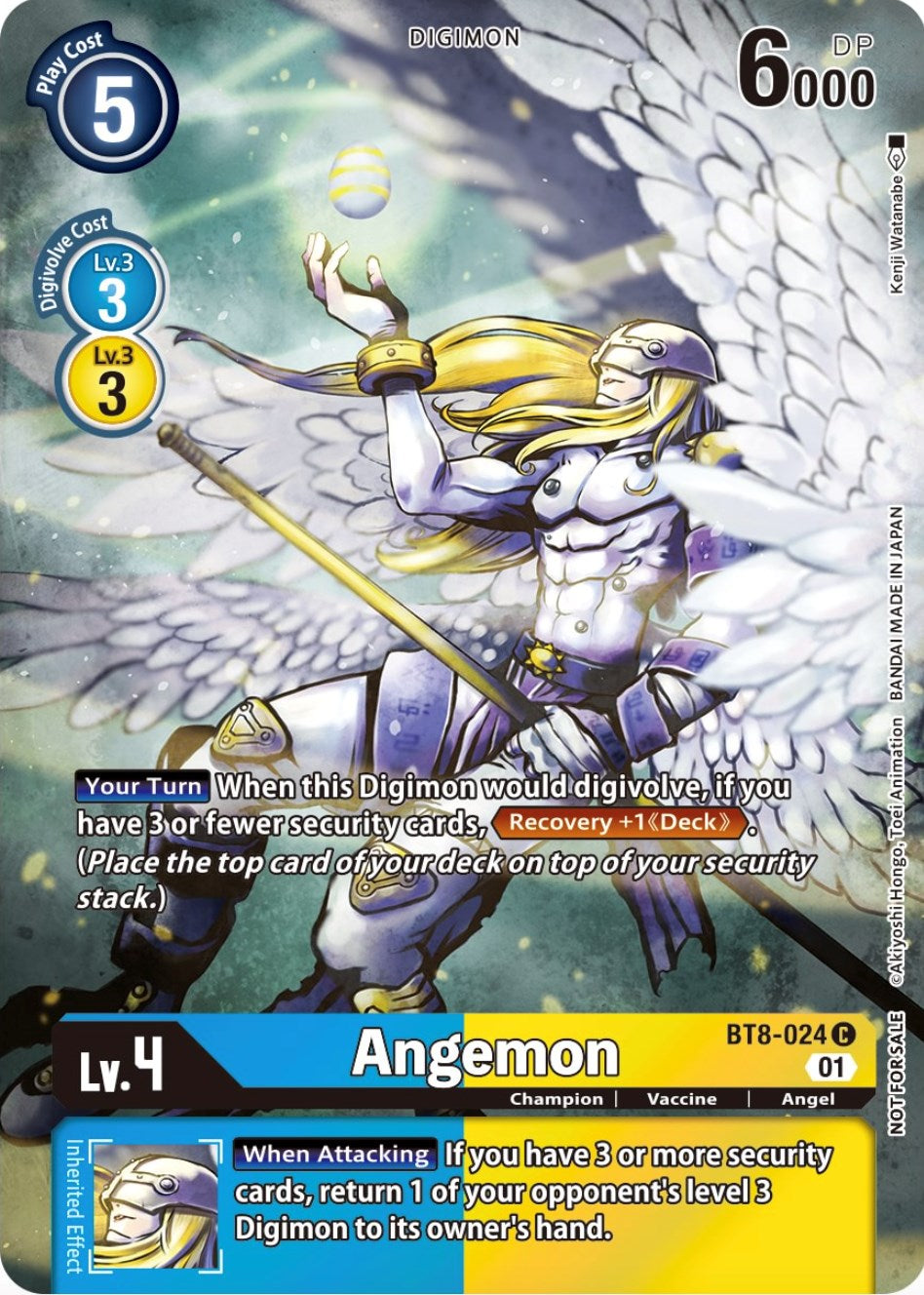 Angemon [BT8-024] (Official Tournament Pack Vol.9) [New Awakening Promos] | Black Swamp Games