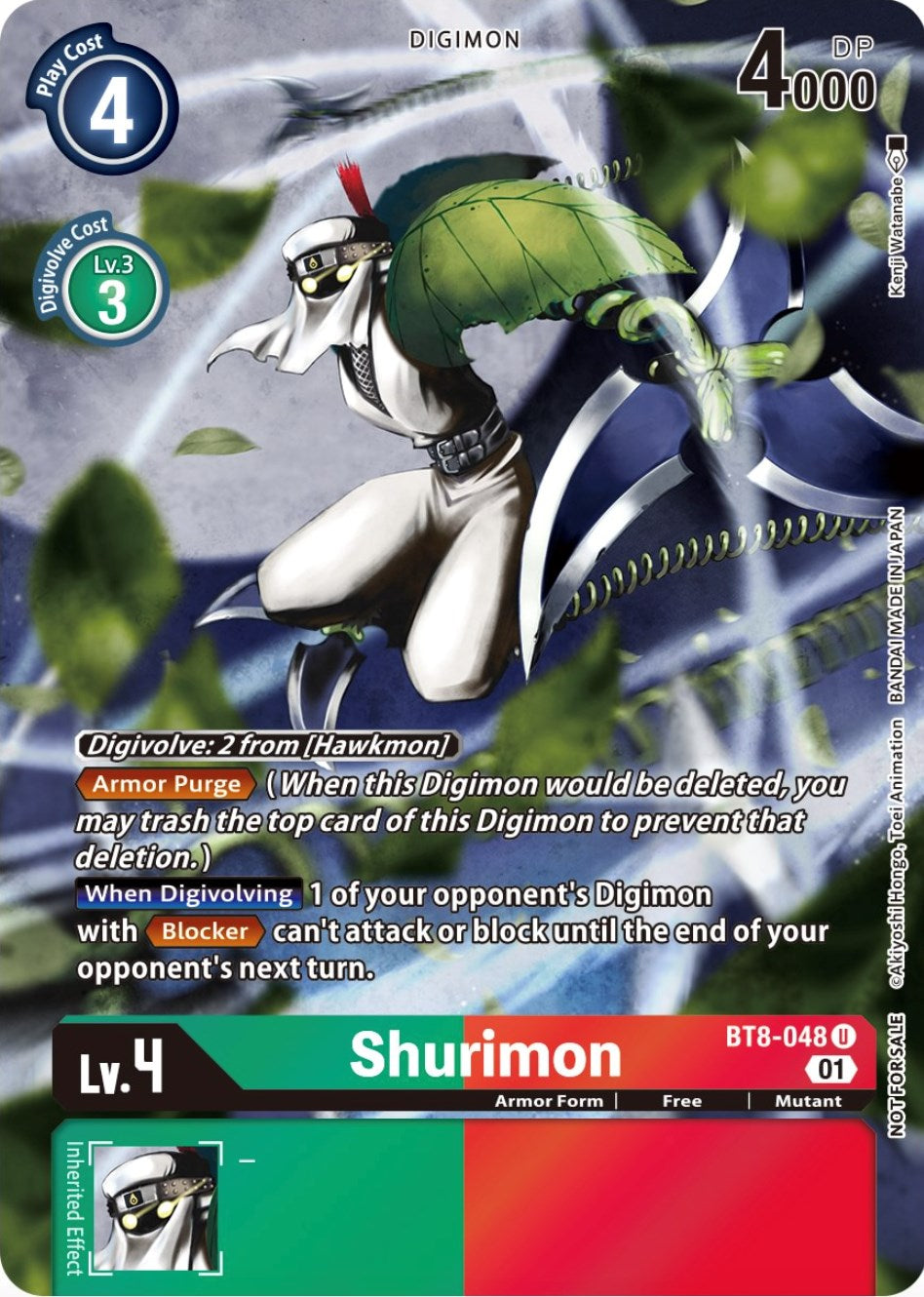 Shurimon [BT8-048] (Official Tournament Pack Vol.9) [New Awakening Promos] | Black Swamp Games